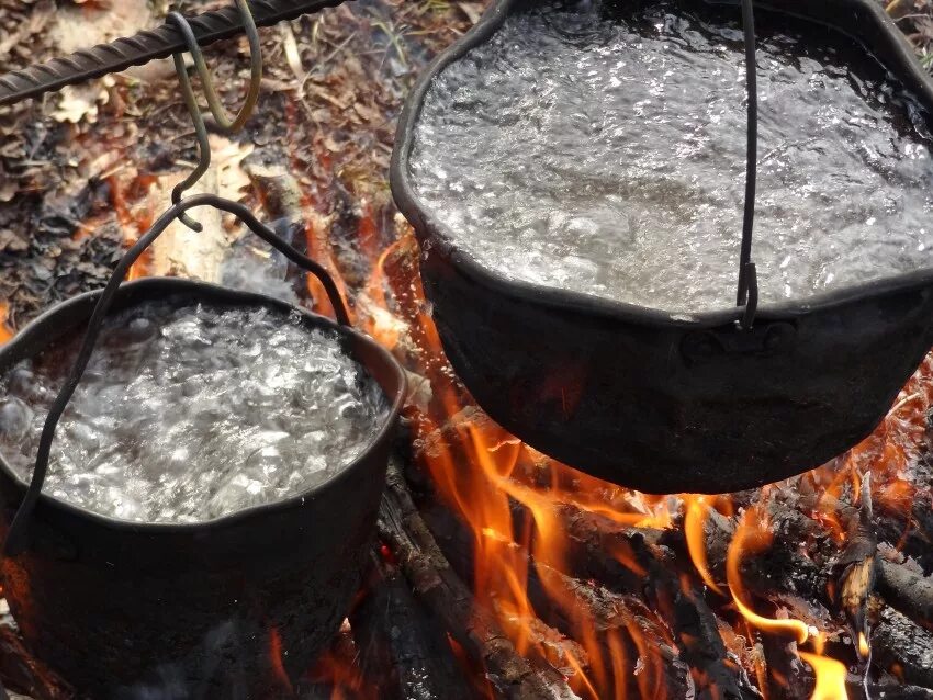 фото кипячения воды в Клине